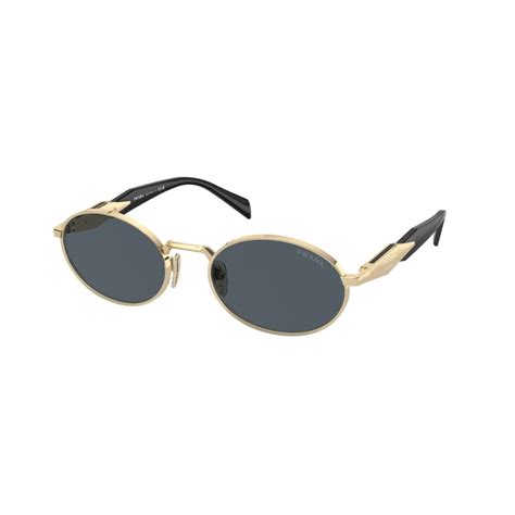 prada sonnenbrille gold|Prada.